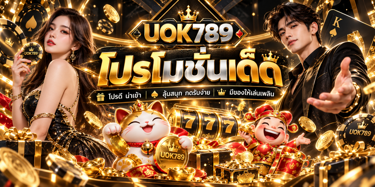 โปรโมชันเด็ด UOK789 คาสิโนหรู